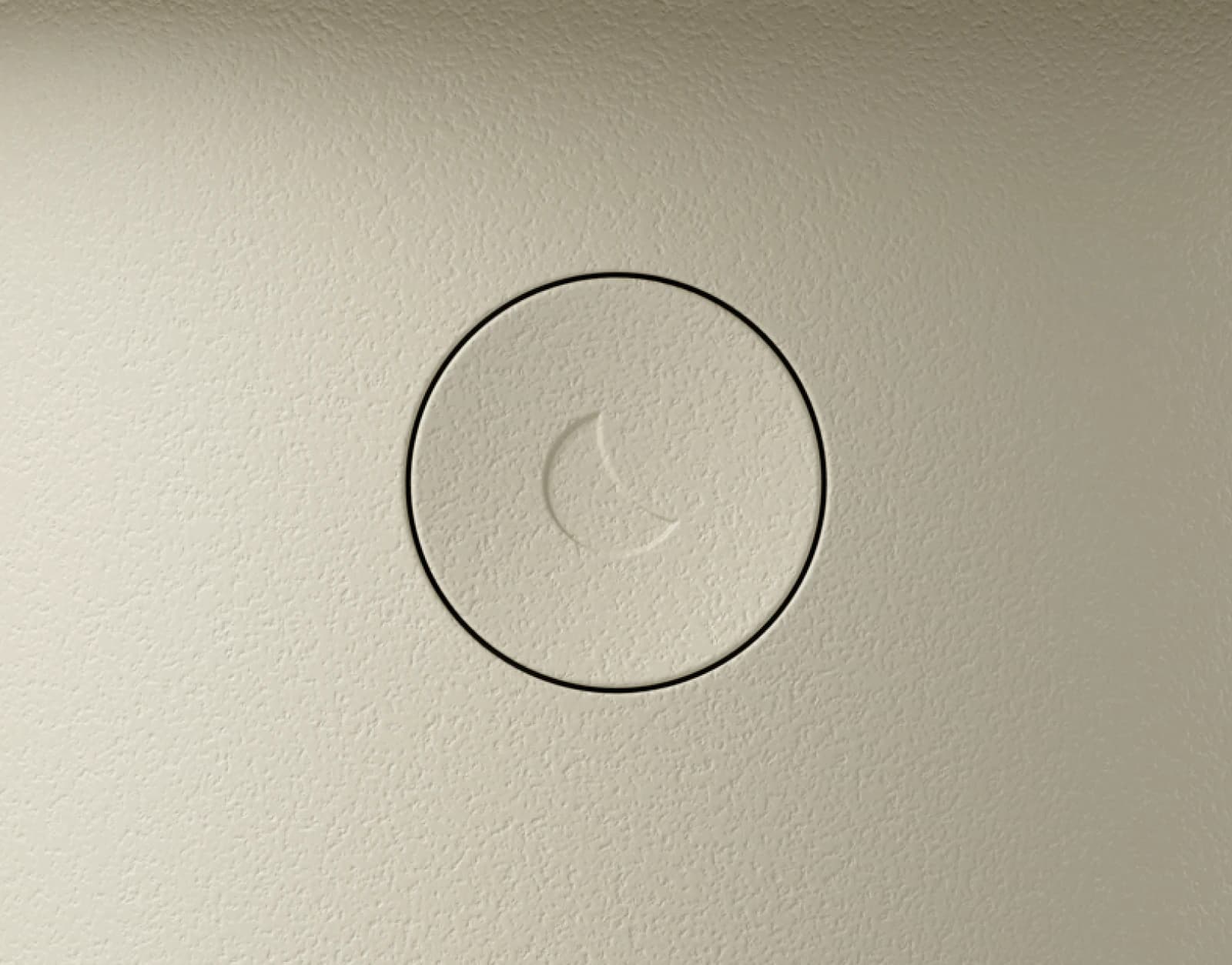 Closeup of sleep button on Hatch Baby Putty